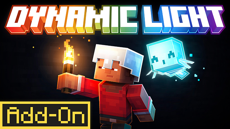 DYNAMIC LIGHT Add-On on the Minecraft Marketplace by xp-games