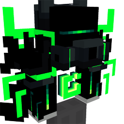Sci-Fi Dark Cyber Hacker Green Suit