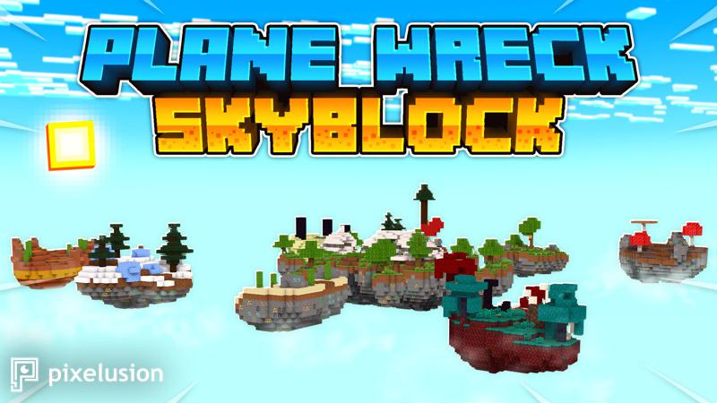 Plane Wreck Skyblock Key Art