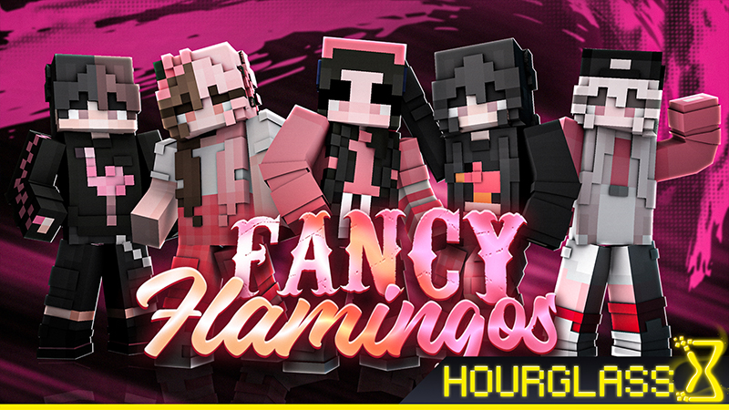 Fancy Flamingos Key Art