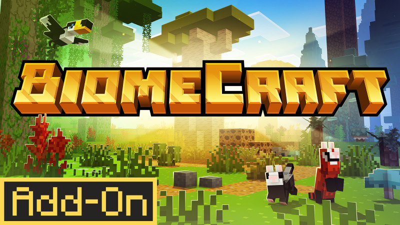 BiomeCraft Add-On 1.0 Key Art