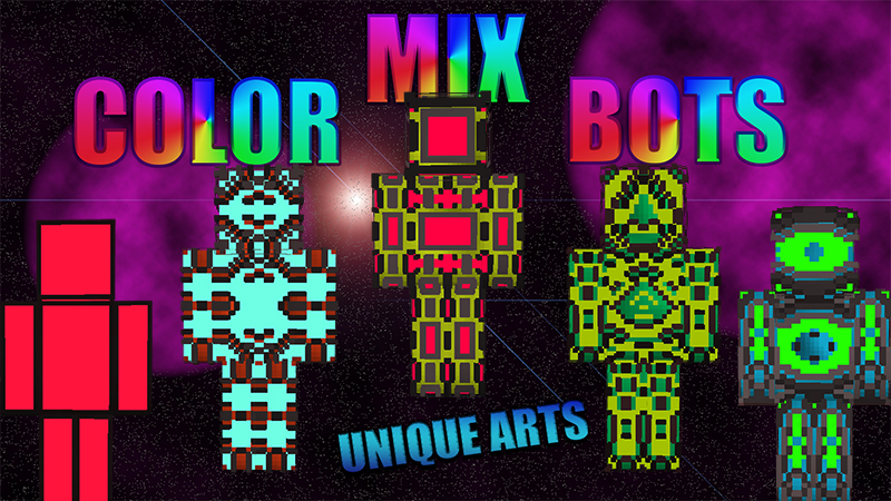 Color Mix Bots Key Art