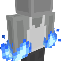 Blue Flame Gloves on the Minecraft Marketplace by inPixel