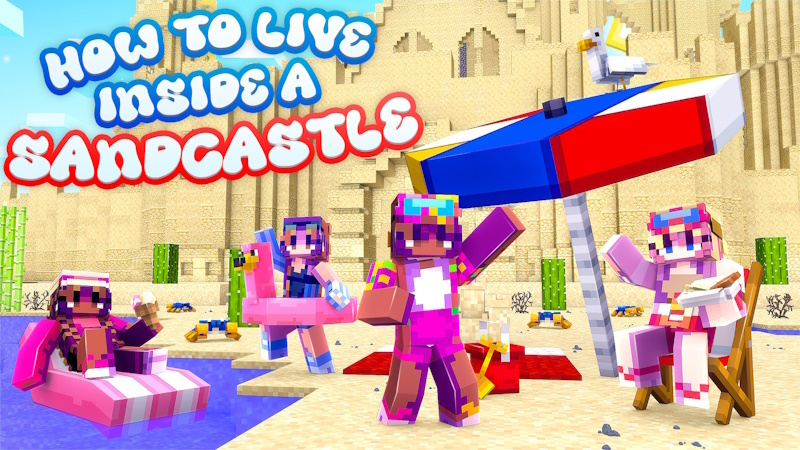 How To Live In A Sandcastle Key Art