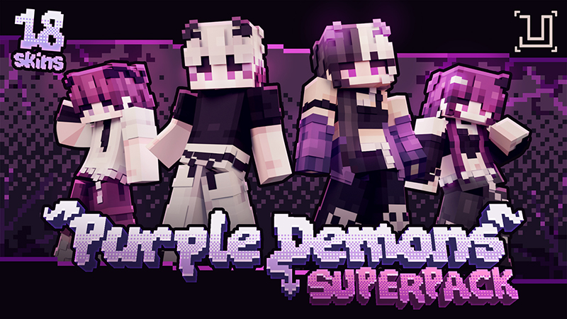 Purple Demons Superpack on the Minecraft Marketplace by UnderBlocks Studios