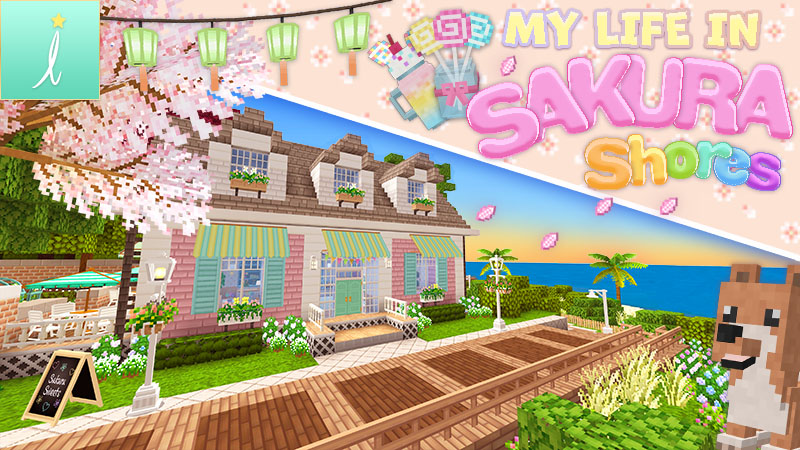 My Life in Sakura Shores Key Art