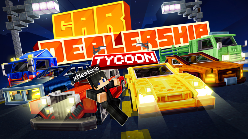 Car Dealership Tycoon Key Art