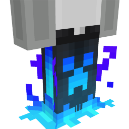 Soul Blue Glow Ground Creeper Jeans on the Minecraft Marketplace by Fall Studios