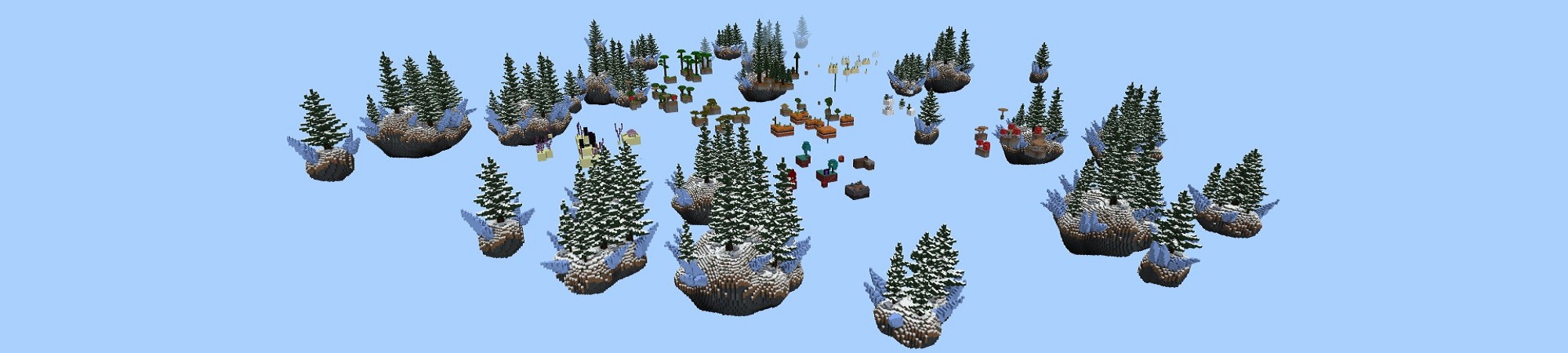 Skyblock Ice Age Panorama