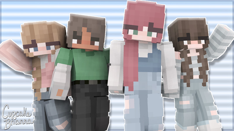 Cute Jeans Skin Pack in Minecraft Marketplace | Minecraft