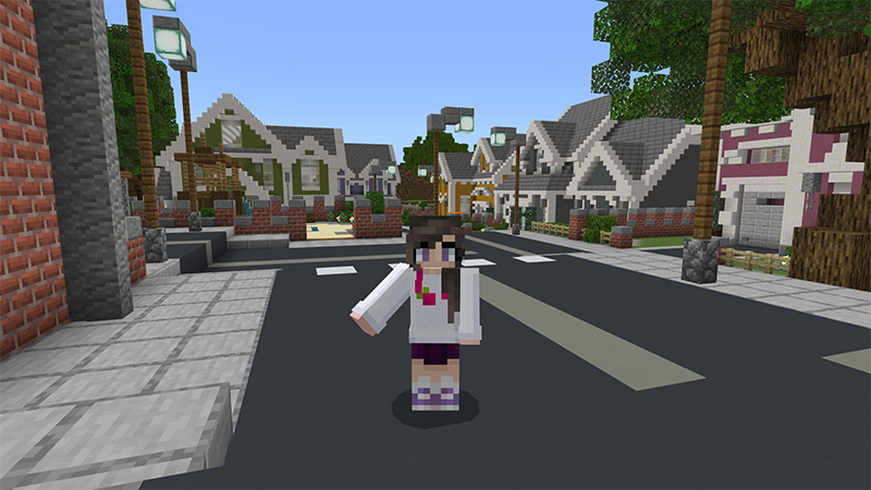 Modern Town and School Modern Town and School by Razzleberries