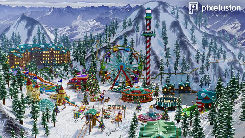 Snow Resort Key Art