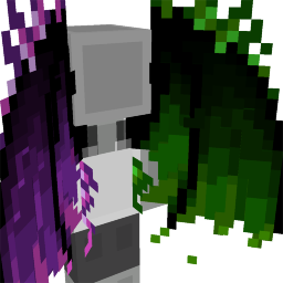 Purple Green Fire Wing Key Art