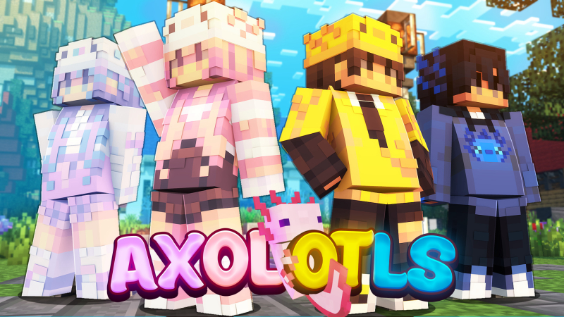 Axolotls on the Minecraft Marketplace by Yeggs