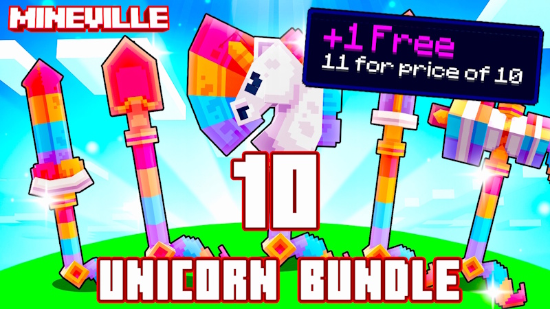 10 Unicorn Bundles +1 Free
