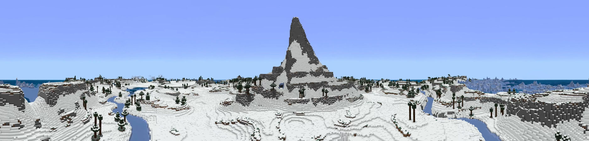 Minecraft: The Mountain Panorama