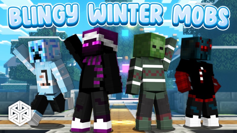 Blingy Winter Mobs Key Art