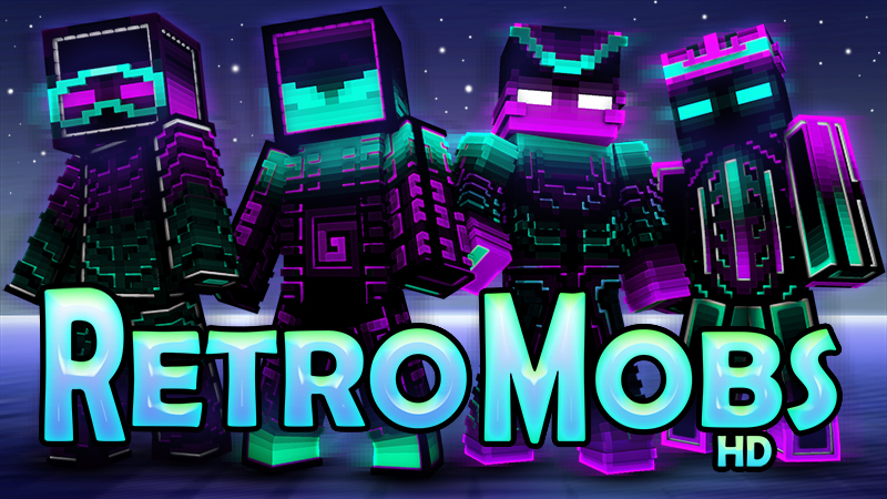 Retro Mobs HD Key Art