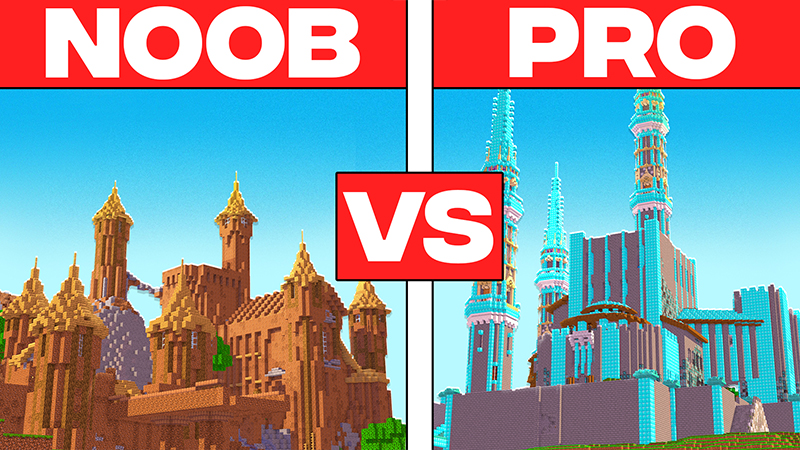 VILLAGE: NOOB VS PRO Key Art