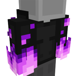 Mega Purple Fire Hoodie on the Minecraft Marketplace by Lua Studios