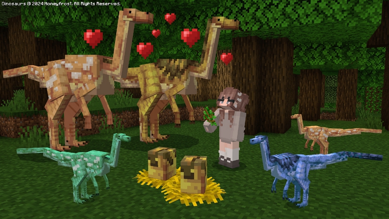 Dinosaurs Add-On 2.1 by Honeyfrost