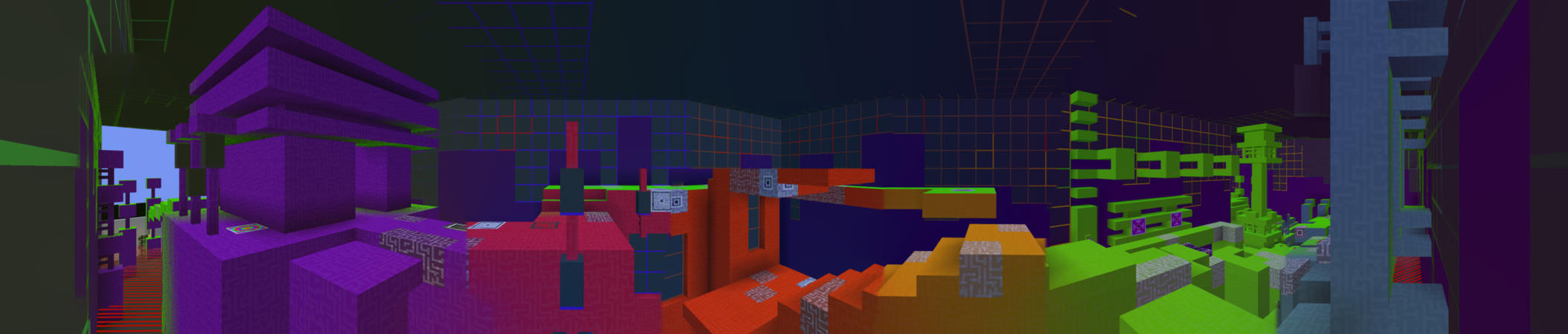 Glitch Runner: Endless Parkour Panorama