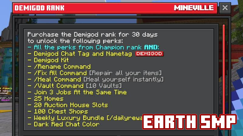 Demigod Rank (30d) Screenshot #1