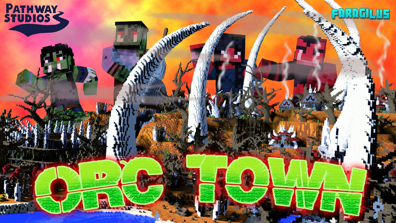 Orc Town Key Art