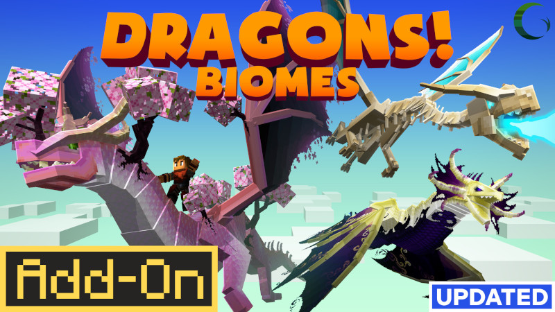 Dragons! Biomes Key Art