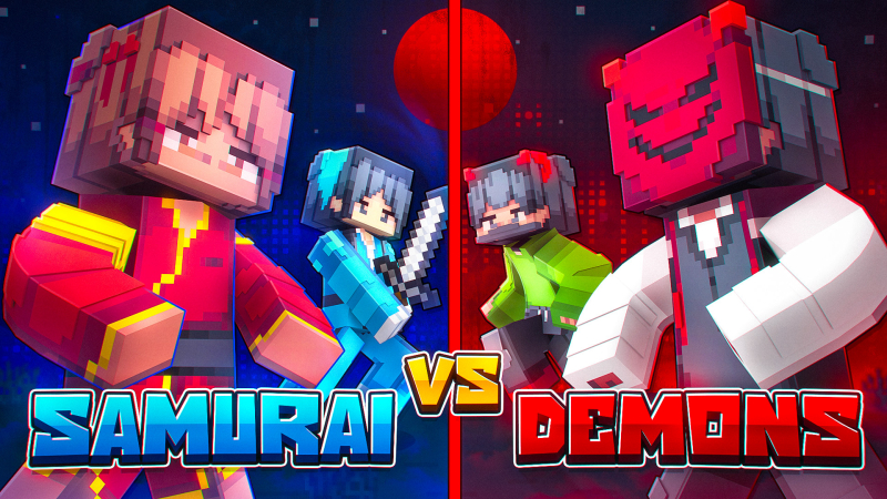 Samurai VS Demons Key Art