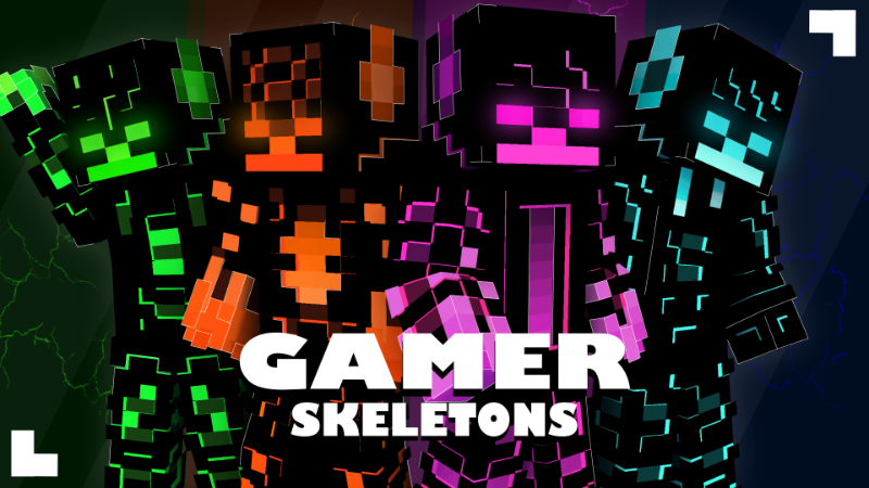 Gamer Skeletons Key Art