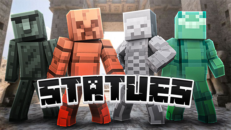 Statues on the Minecraft Marketplace by Hielke Maps