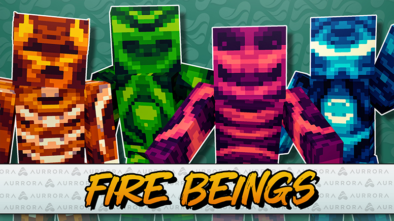 Fire Beings on the Minecraft Marketplace by Aurrora