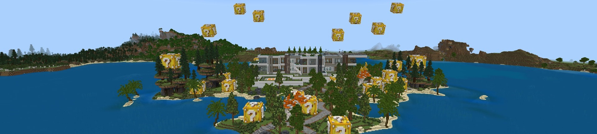 Lucky Block Mansion Panorama