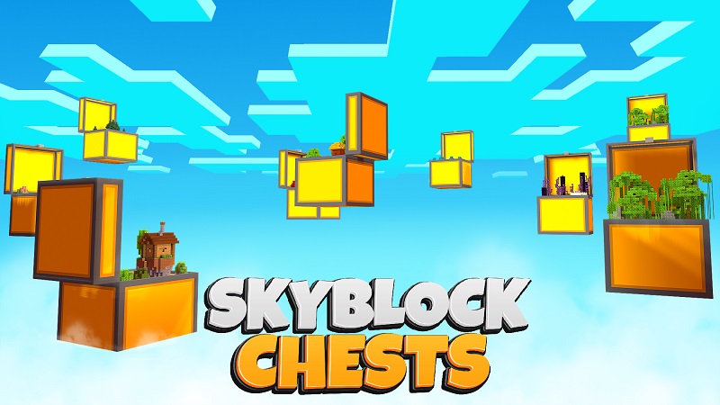 Skyblock Chests Key Art