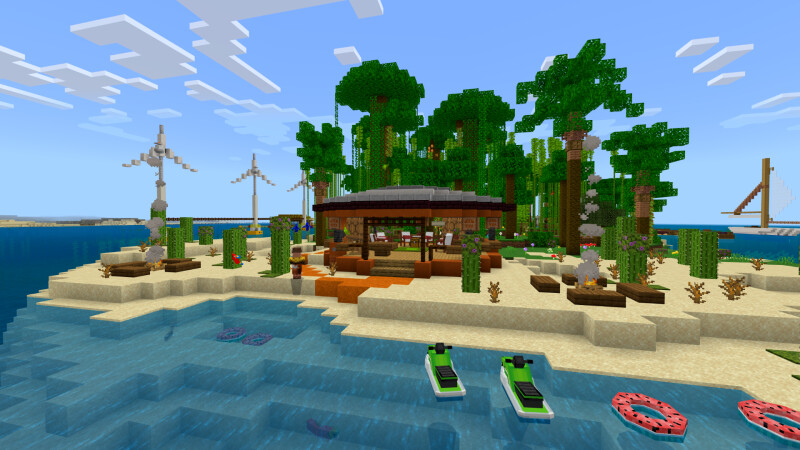 Posh Island Mansion Screenshot #2