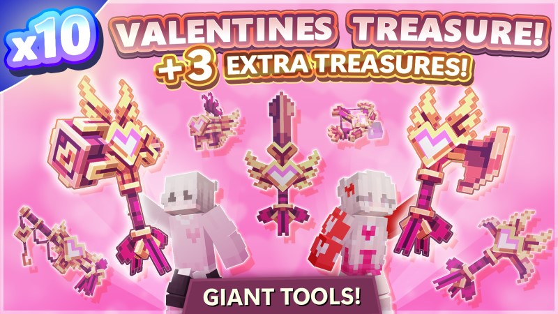 [OP SMP] 10x Valentines Treasure [+3 FREE]
