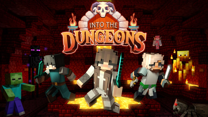 Into the Dungeons Key Art