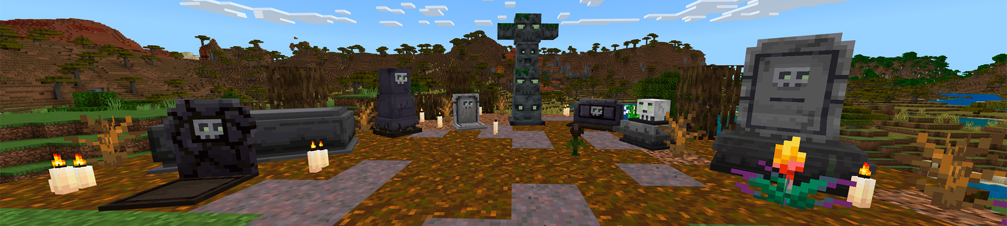 Gravestones Panorama
