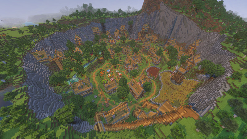 Village in a Hole by GoE-Craft