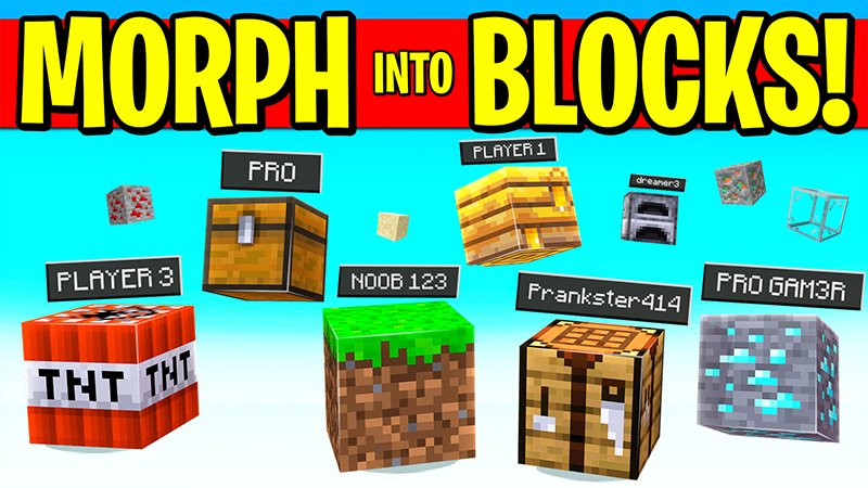 MORPH INTO BLOCKS! Key Art