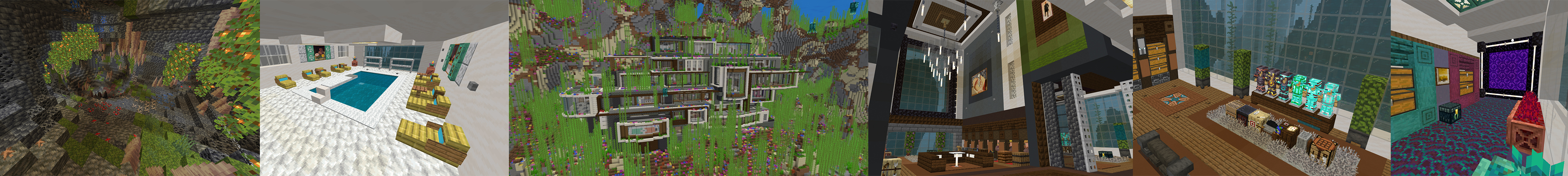 Underwater Mansion Panorama