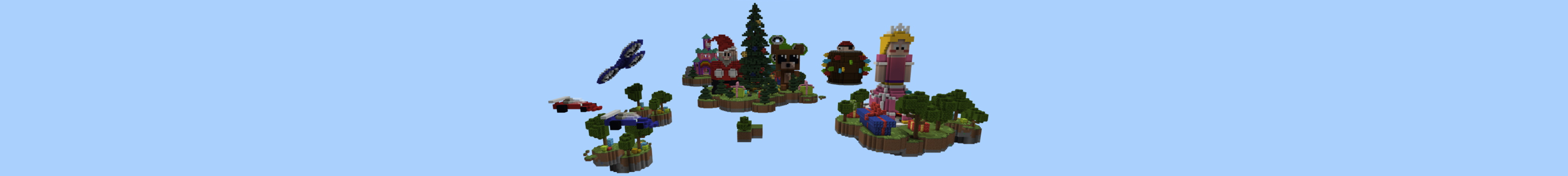 Sky Block Santas Toys Panorama