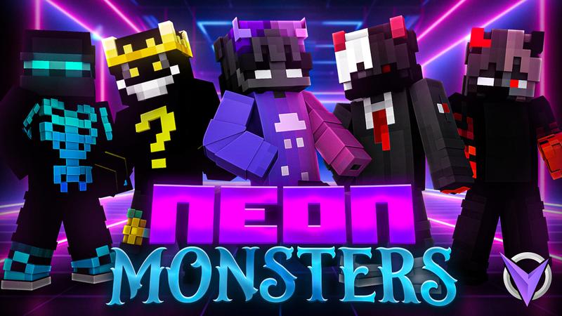 Neon Monsters on the Minecraft Marketplace by Team Visionary