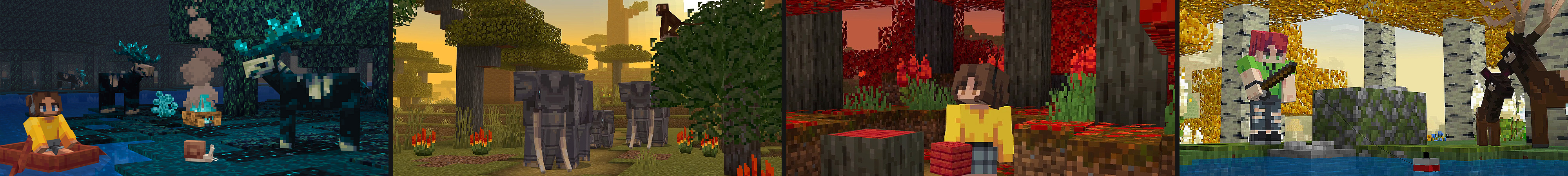 Biomes+ 1.2 panorama