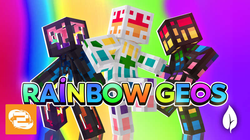 Rainbow Geos Key Art