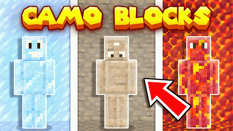 Camo Blocks Key Art