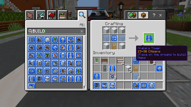 Craftable City Add-On by The Craft Stars