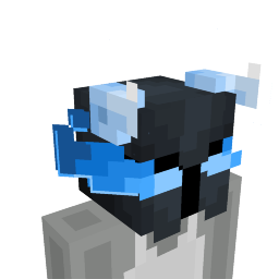 Dark Blue Dragon Helmet on the Minecraft Marketplace by Piki Studios