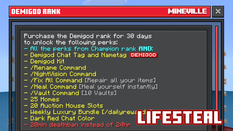 Demigod Rank (30d) Screenshot #2